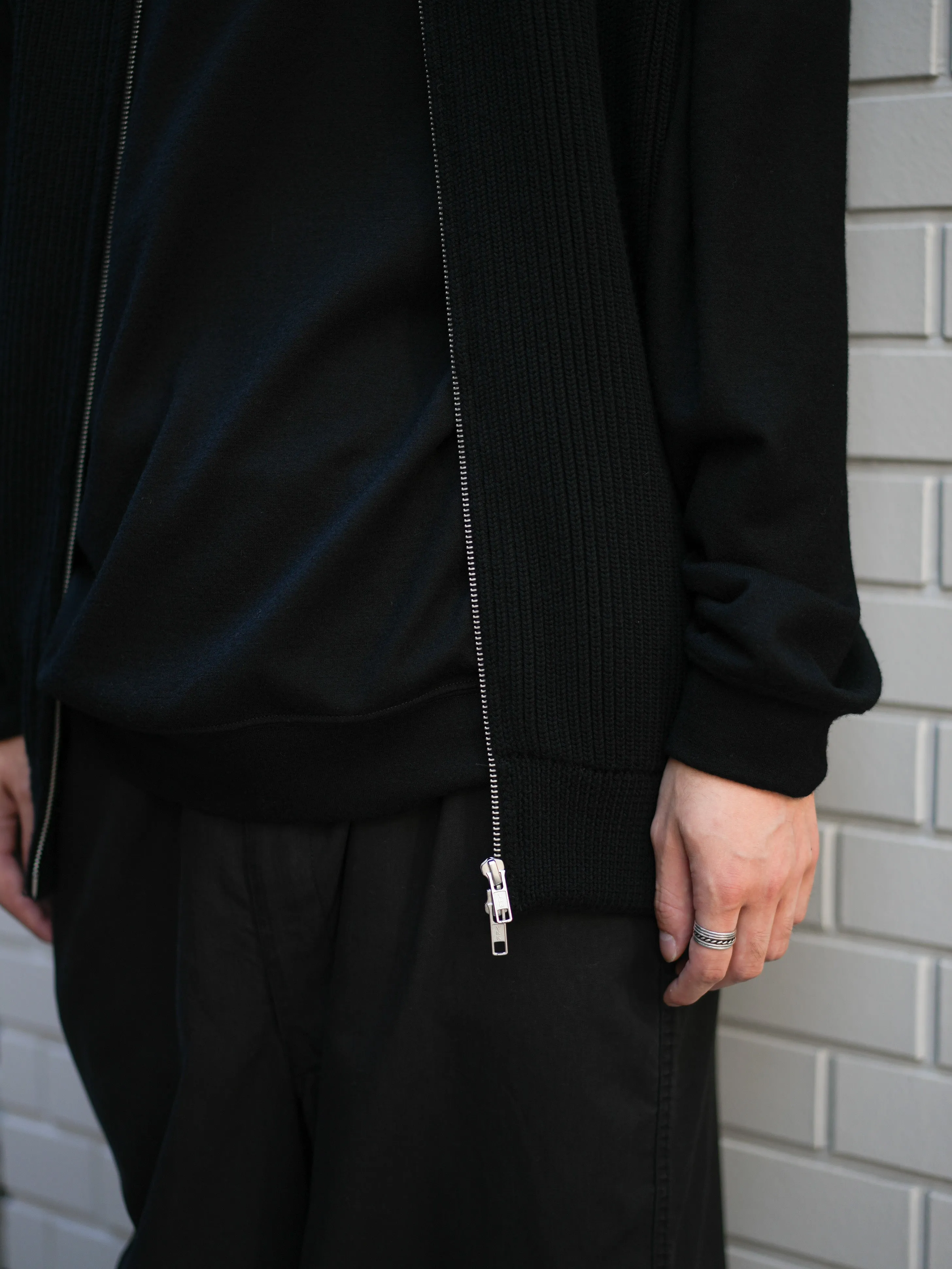 Drivers Knit Vest - BLACK