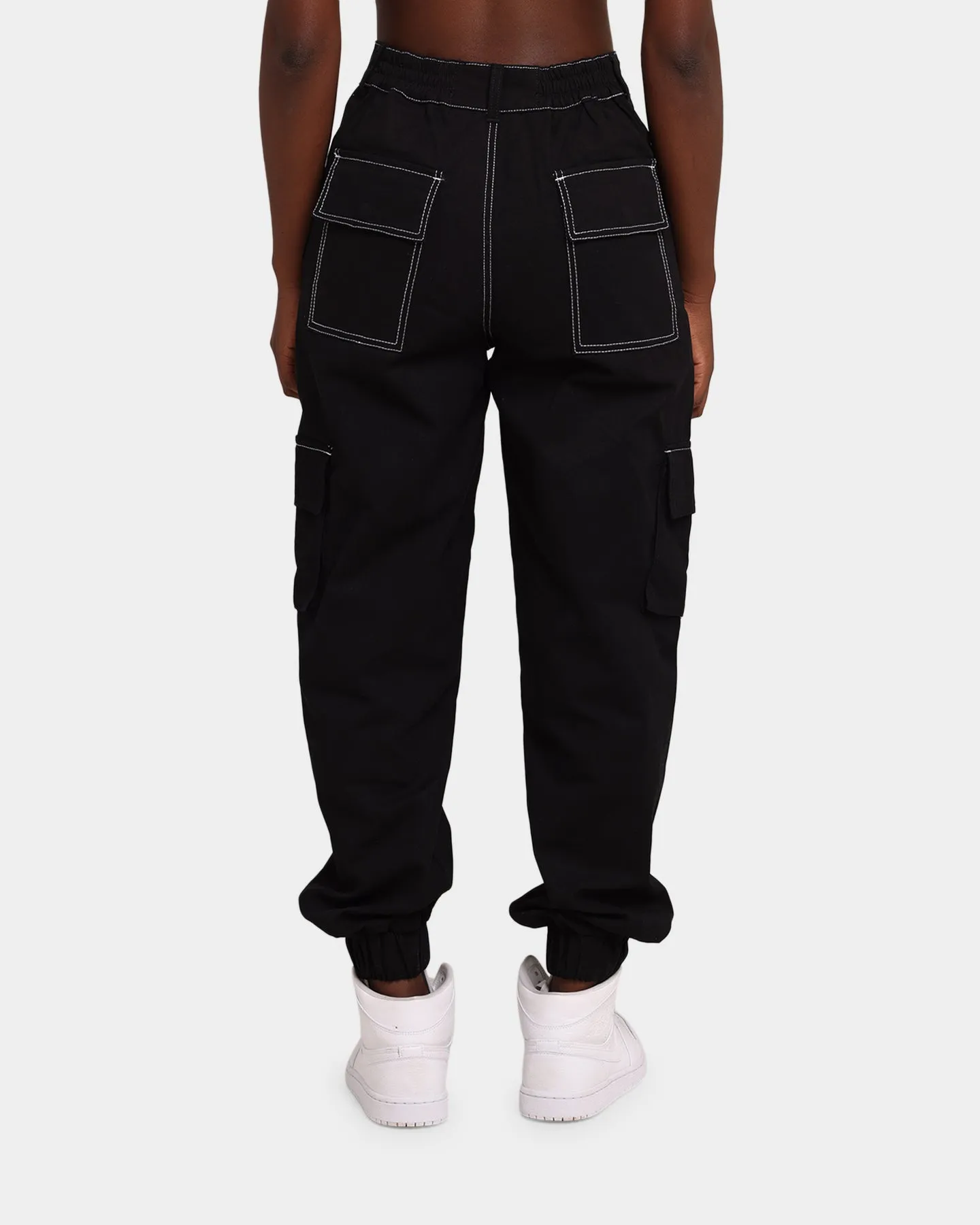EN.ES Women's Fearless Cargo Pants Black