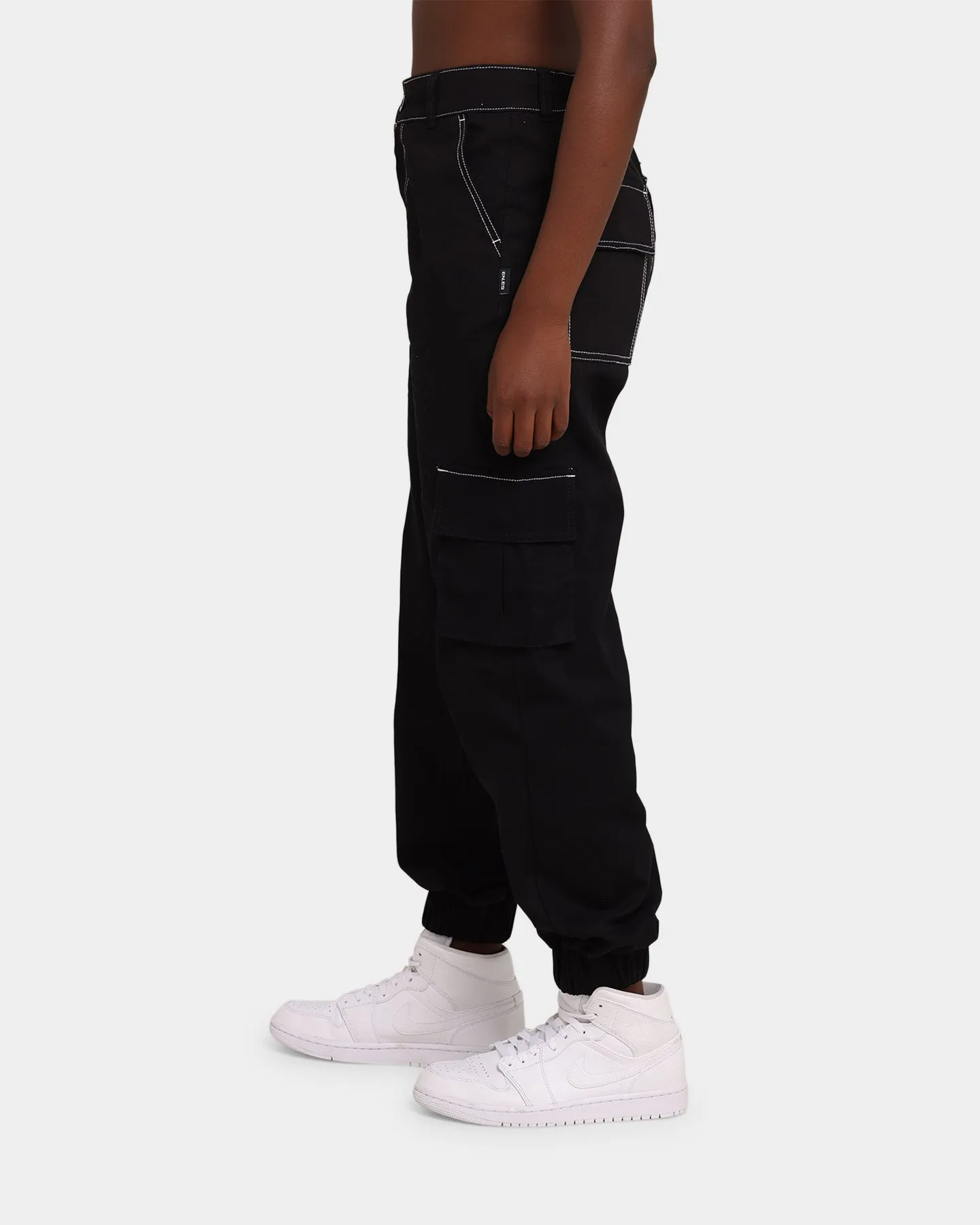 EN.ES Women's Fearless Cargo Pants Black