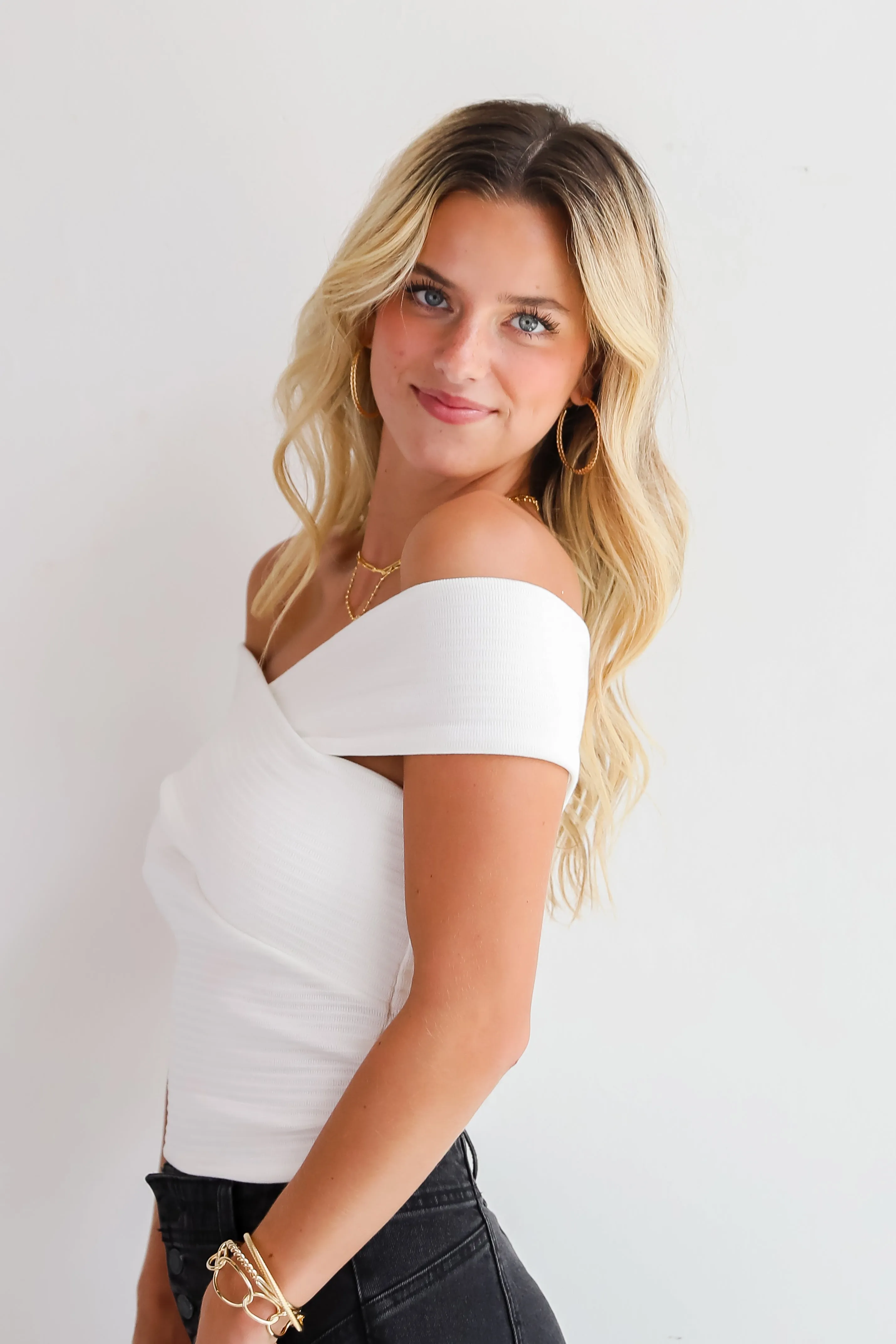 FINAL SALE - Ultimate Trend Knit Crossover Tank