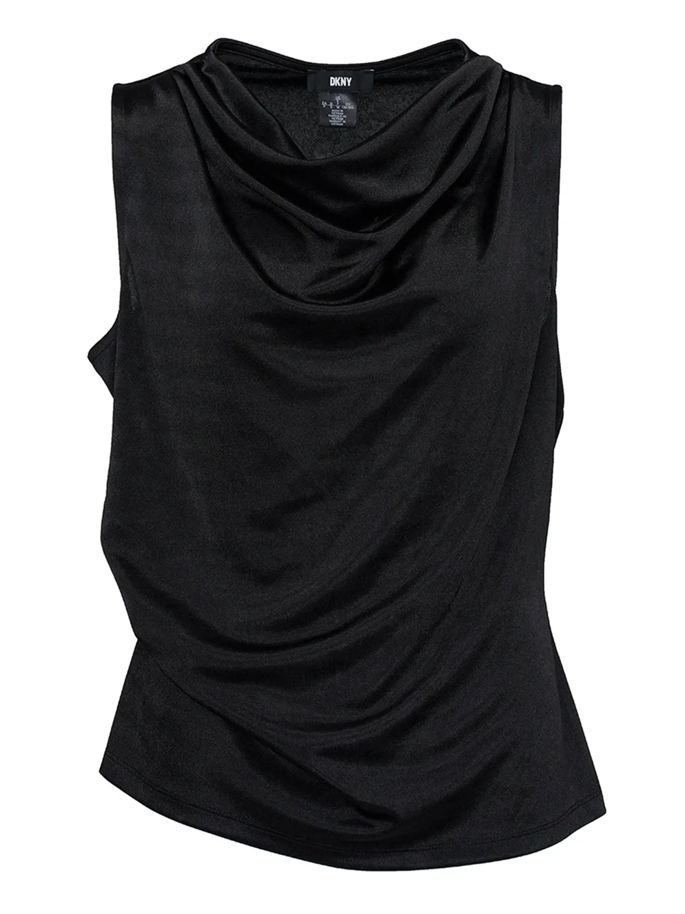 Foil Knit Drape Top