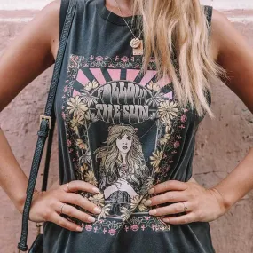 Follow the Sun Vintage Top
