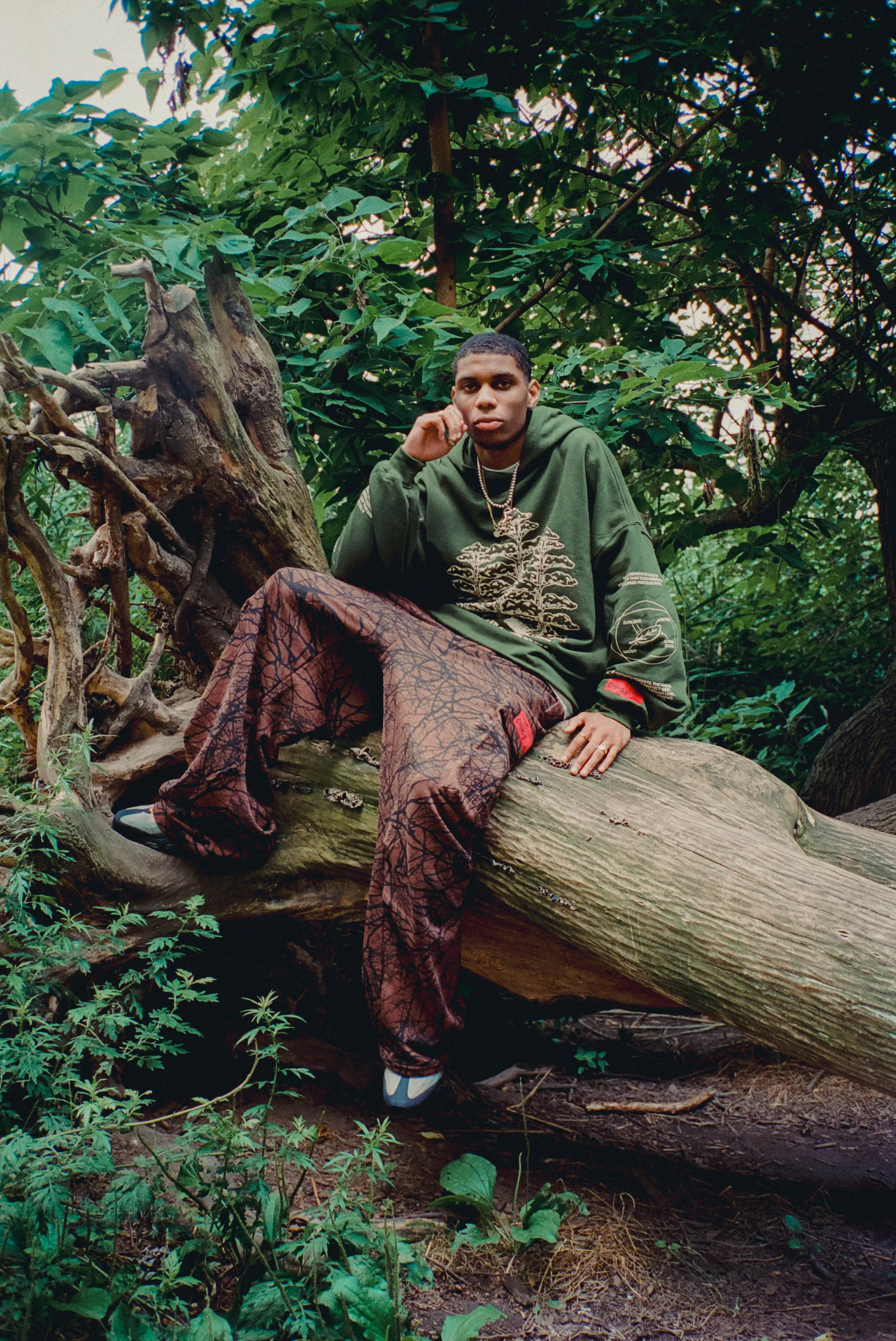 Forest Camo Cargo Pant (Cedar)
