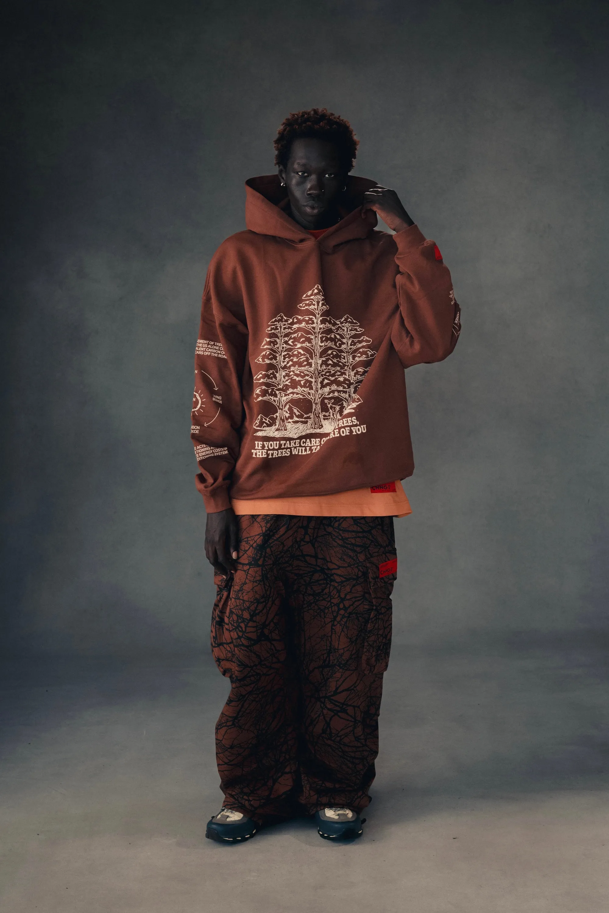 Forest Camo Cargo Pant (Cedar)