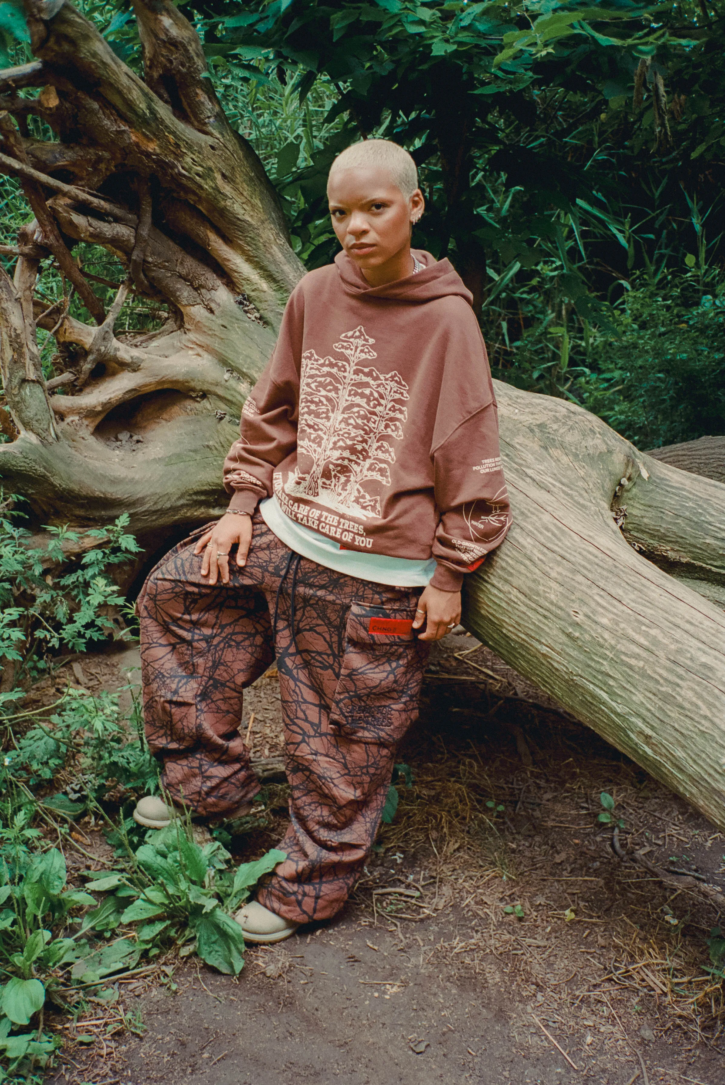 Forest Camo Cargo Pant (Cedar)