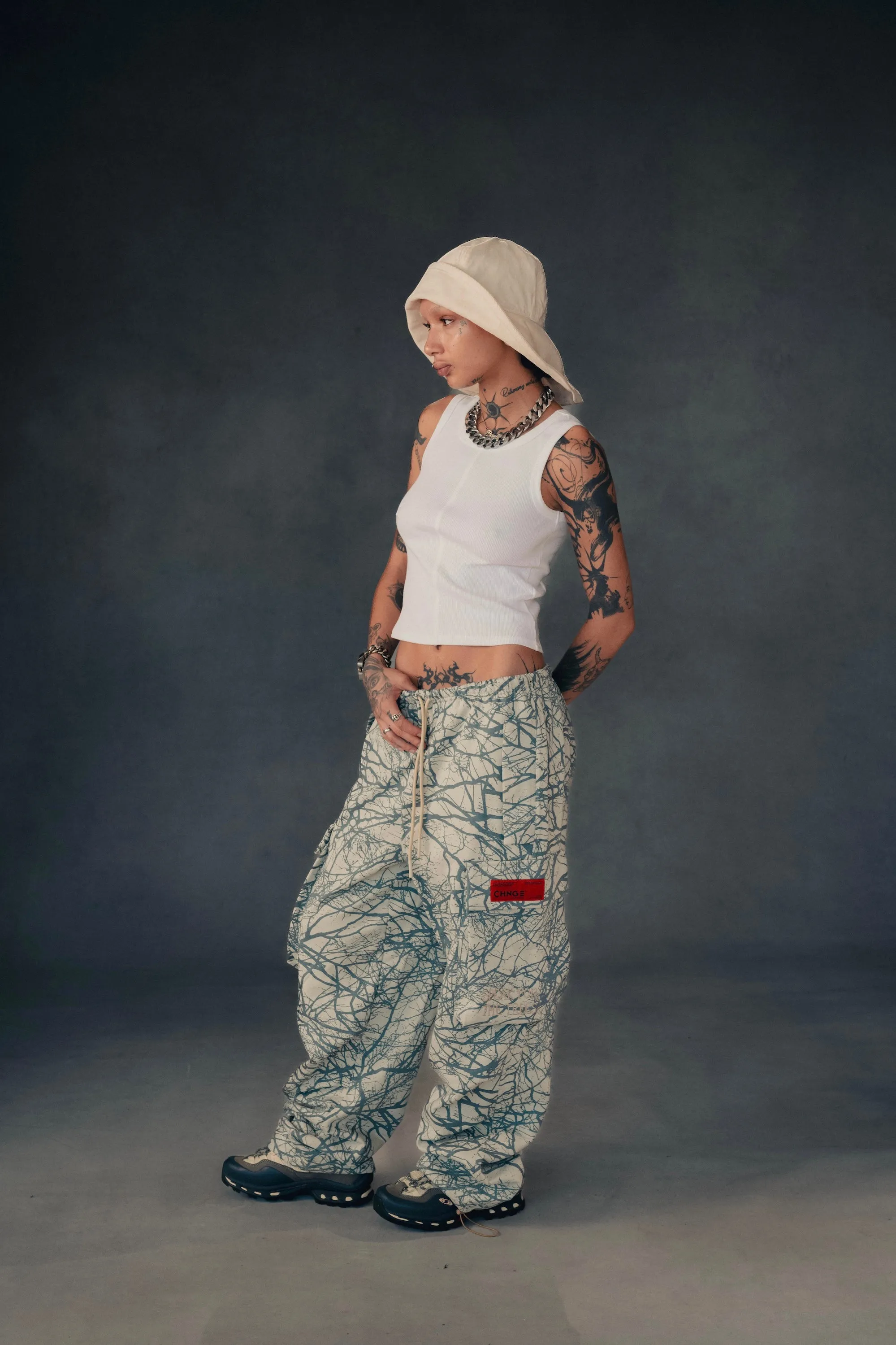 Forest Camo Cargo Pant (Fog)