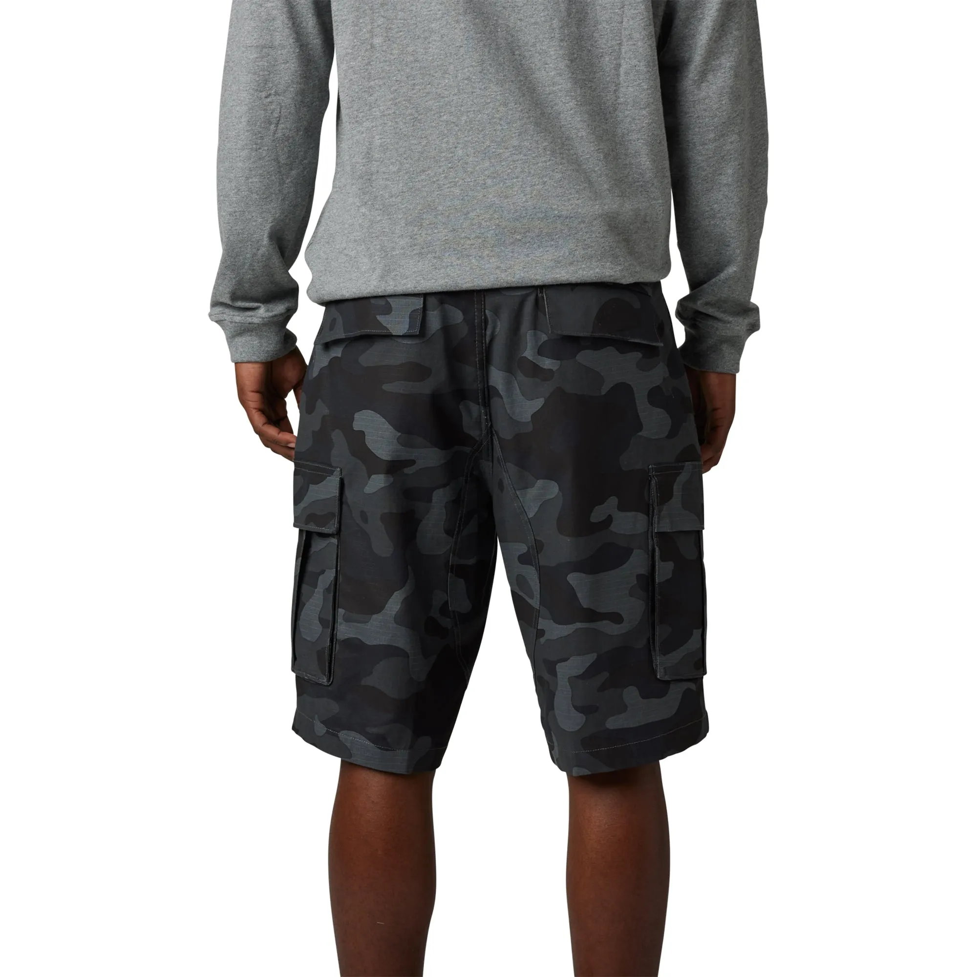 Fox Racing Slambozo Camo Shorts Black Camo