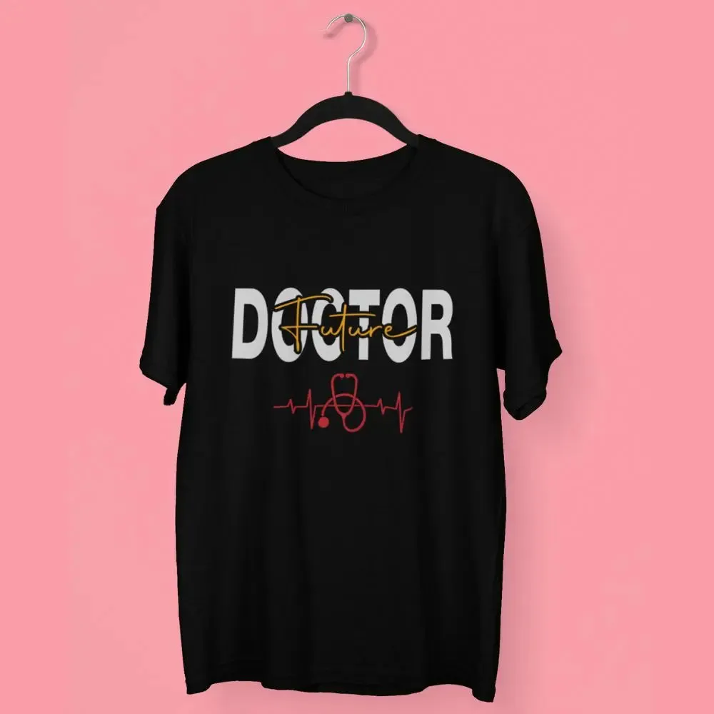 Future Doctor Round Neck Half Sleeve Classic T-Shirt