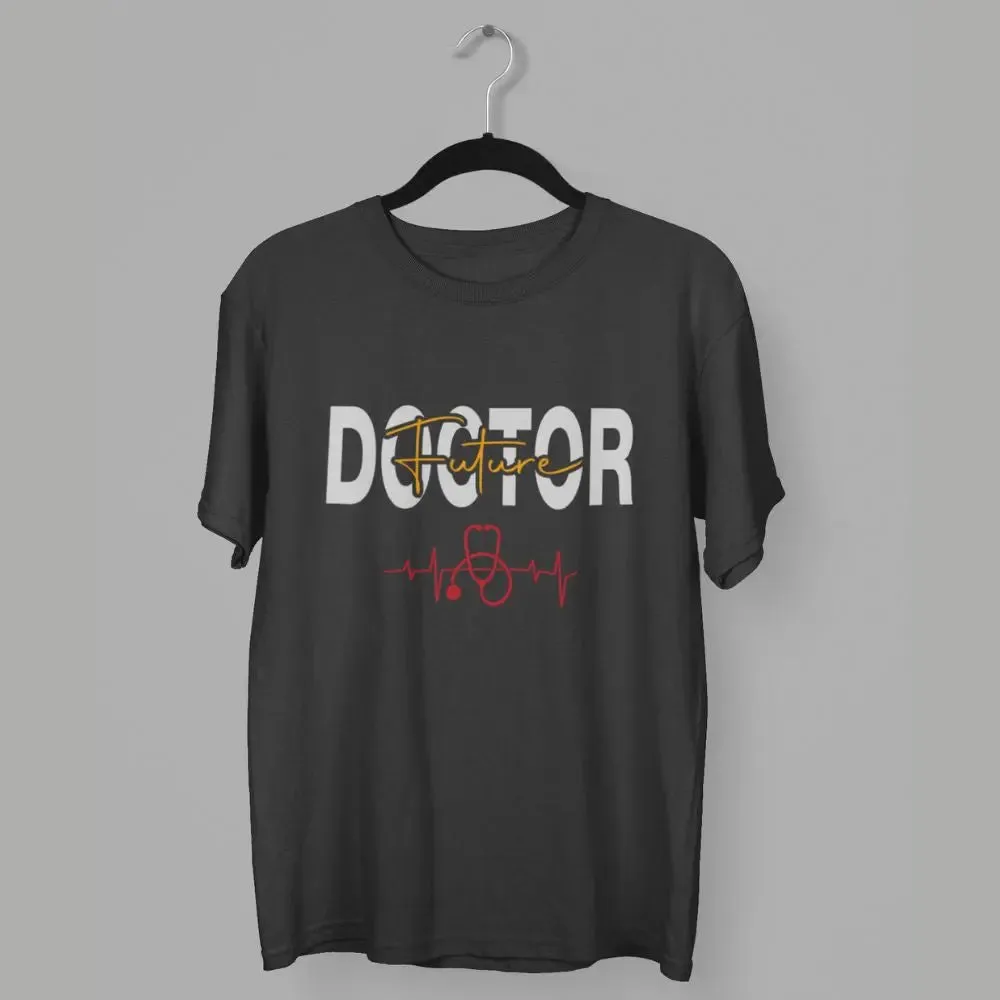 Future Doctor Round Neck Half Sleeve Classic T-Shirt