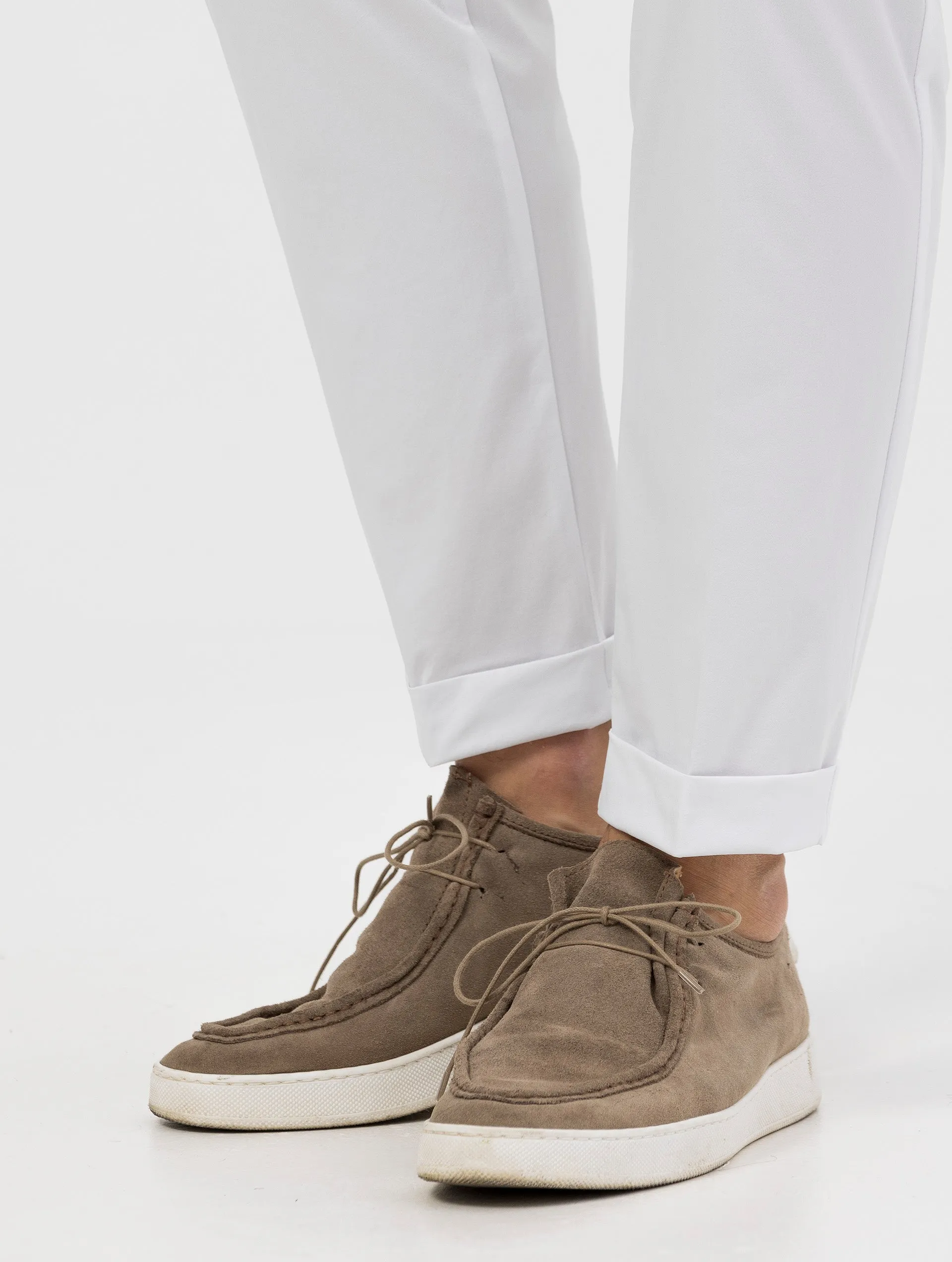 GARY TECH CARGO PANTS IN WHITE