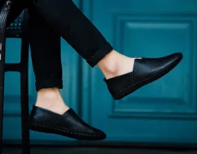 Genuine Leather Soft Men's Casual Flat Shoes