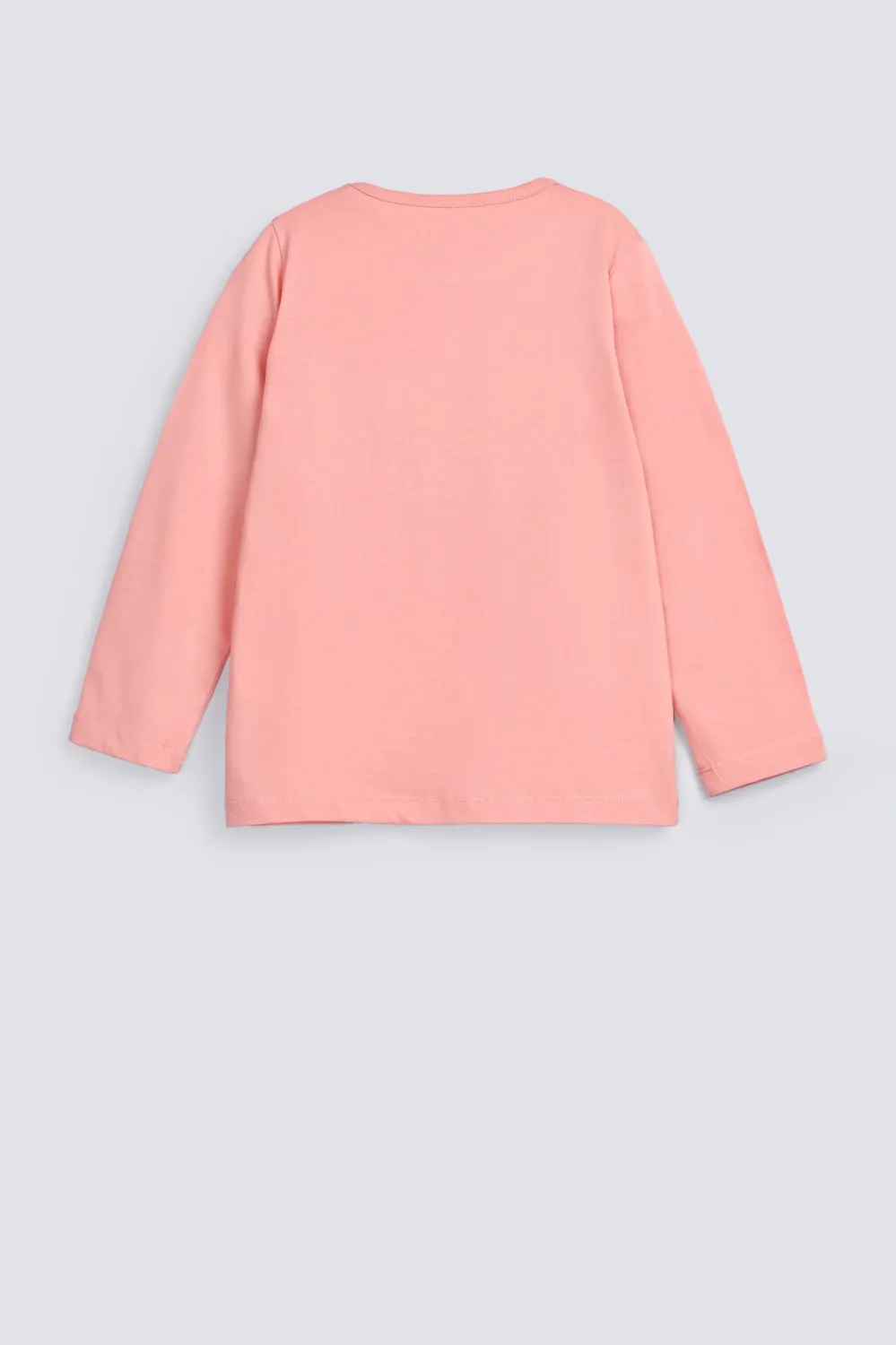 GIRLS BUTTERFLY EMBELLISHED T SHIRT