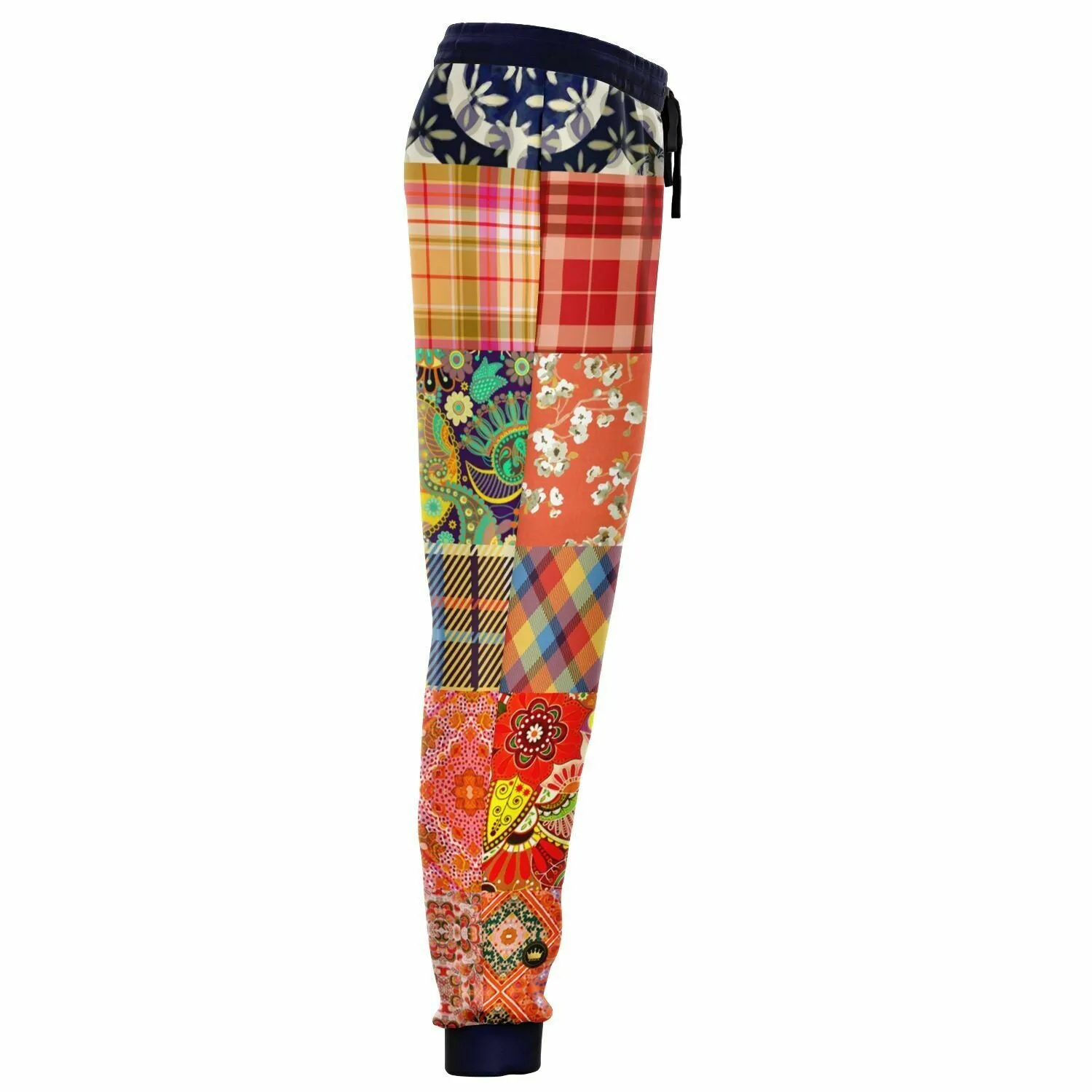 Guan Yin Compassion Patchwork Eco-Poly Unisex Joggers