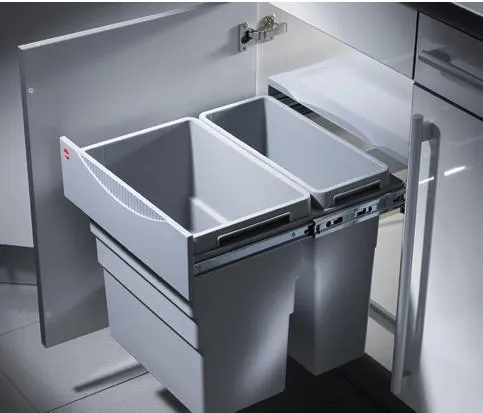 Hafele Waste Bin Pull-Out Hailo Easy Cargo 50