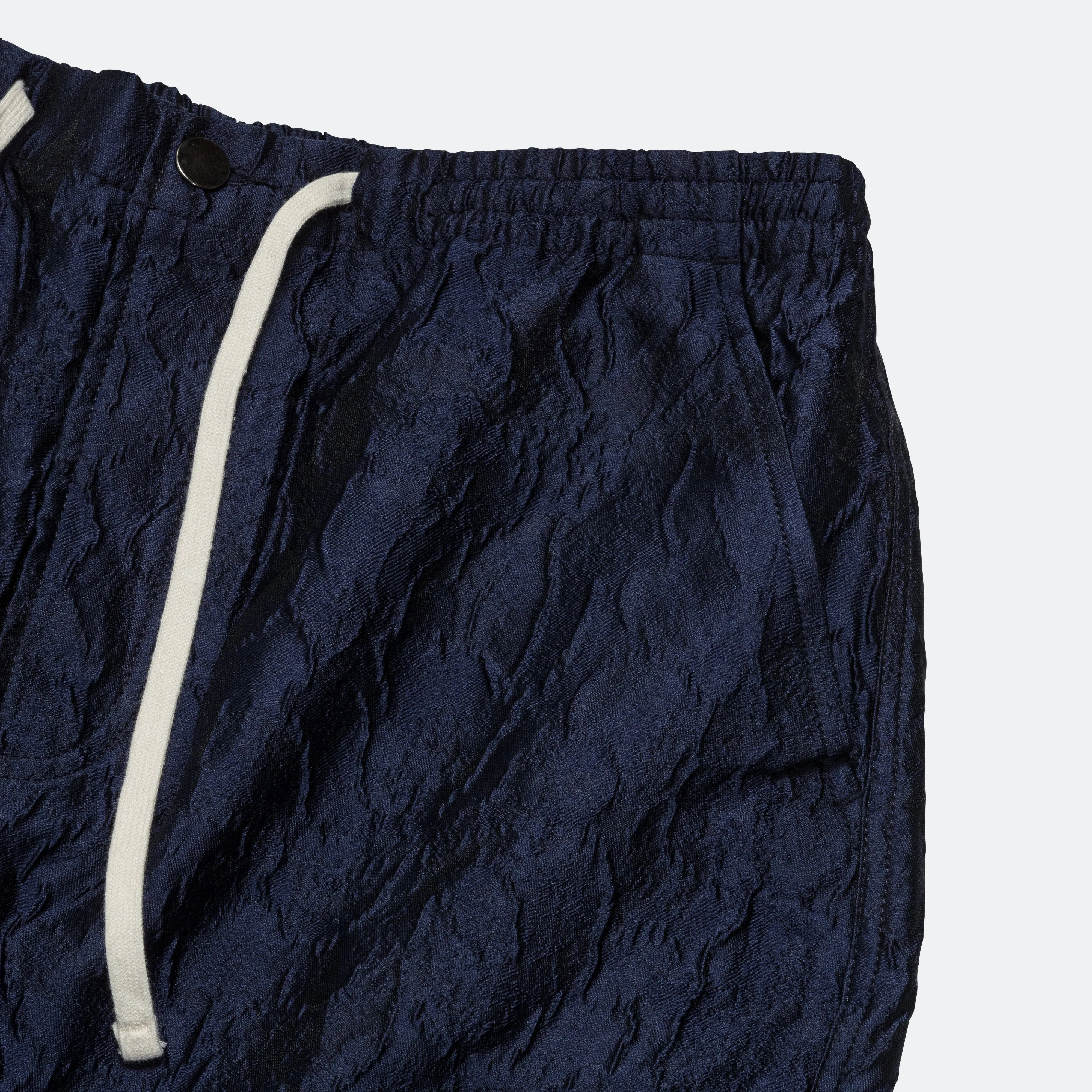 Italian Wrinkle Cargo Pant - Navy