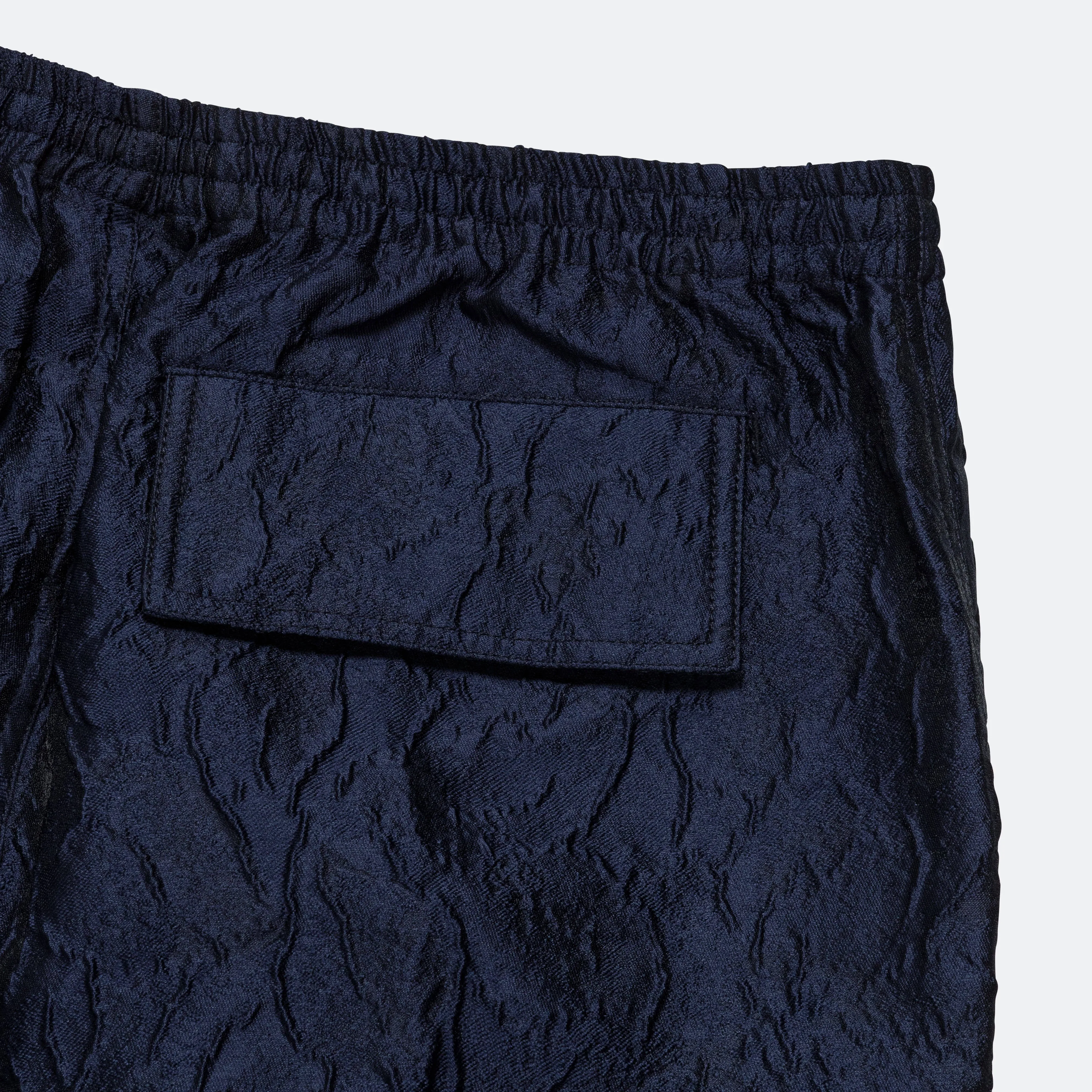 Italian Wrinkle Cargo Pant - Navy