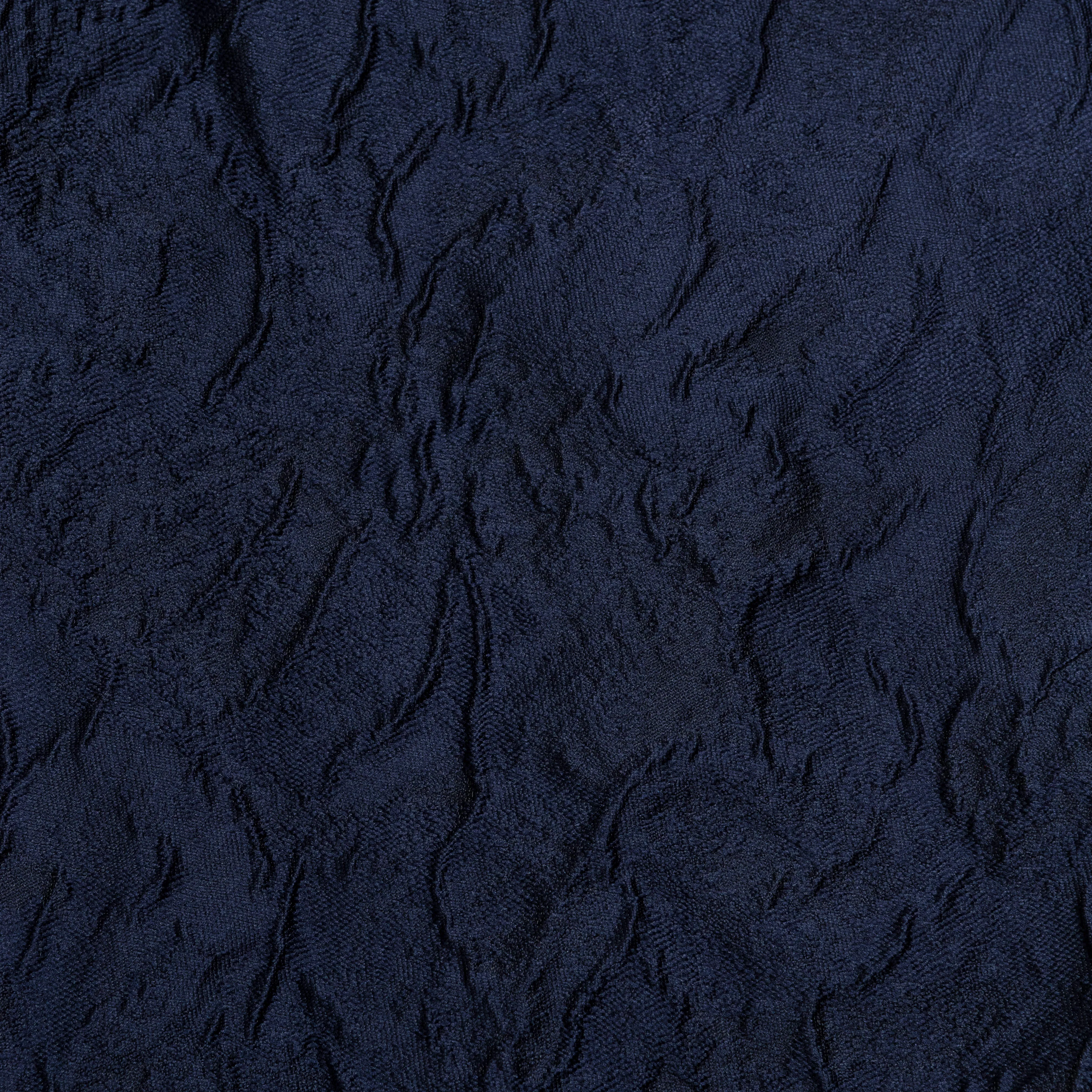 Italian Wrinkle Cargo Pant - Navy