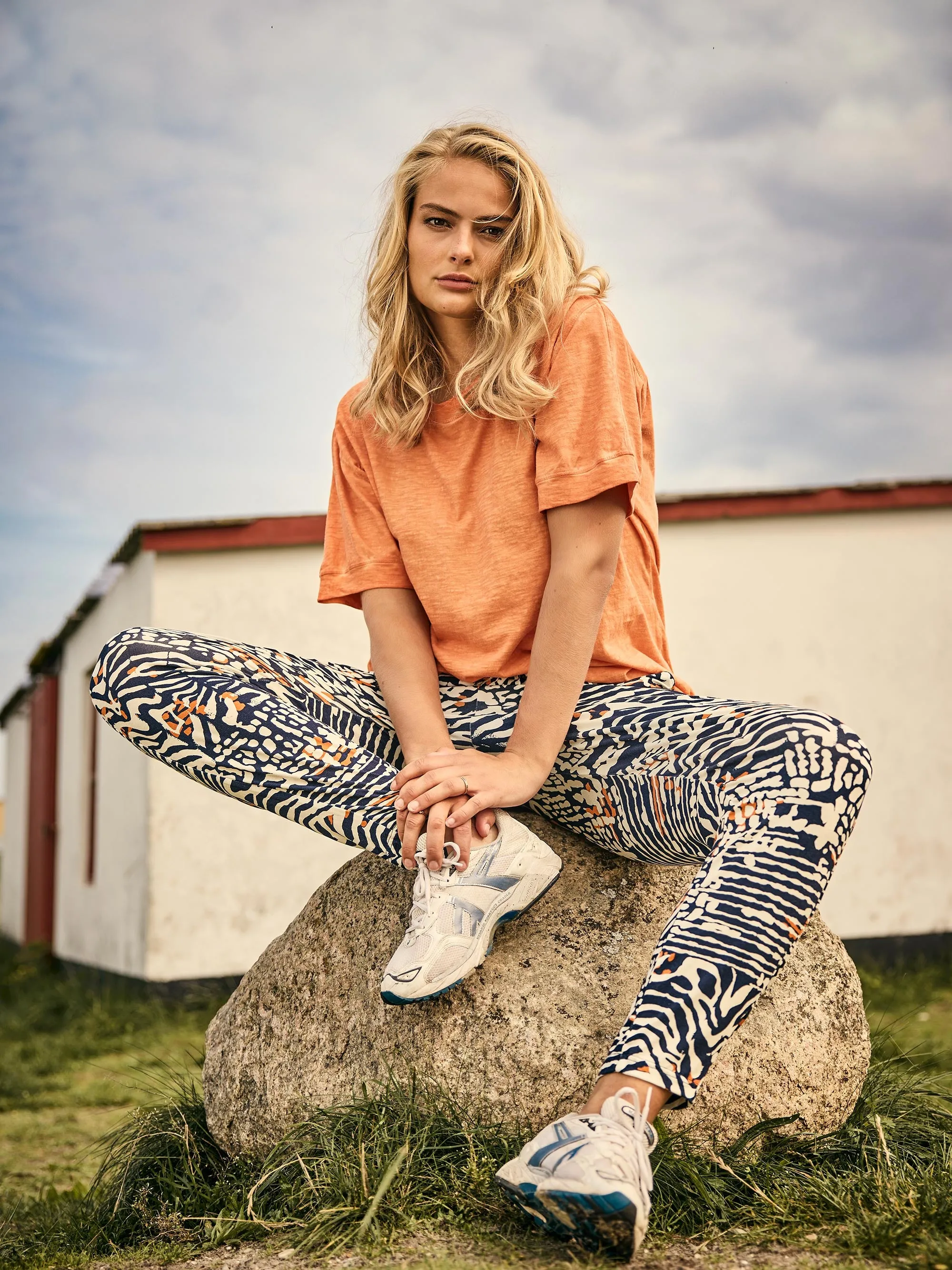 IZABELLA T-SHIRT - coral