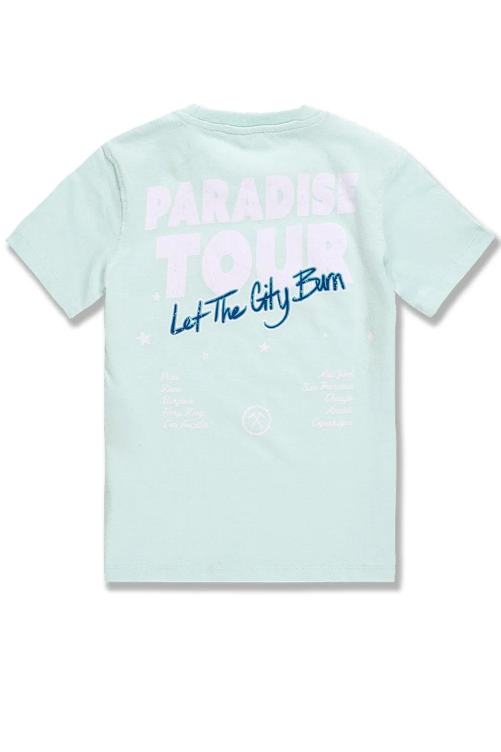 Kids Paradise Tour T-Shirt (Powder Blue)