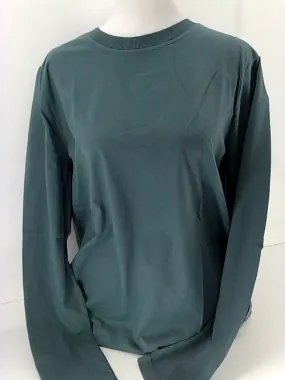 Lafaurie Mens Colorado Stretch Strap Long Sleeve T-Shirt Size Medium Green