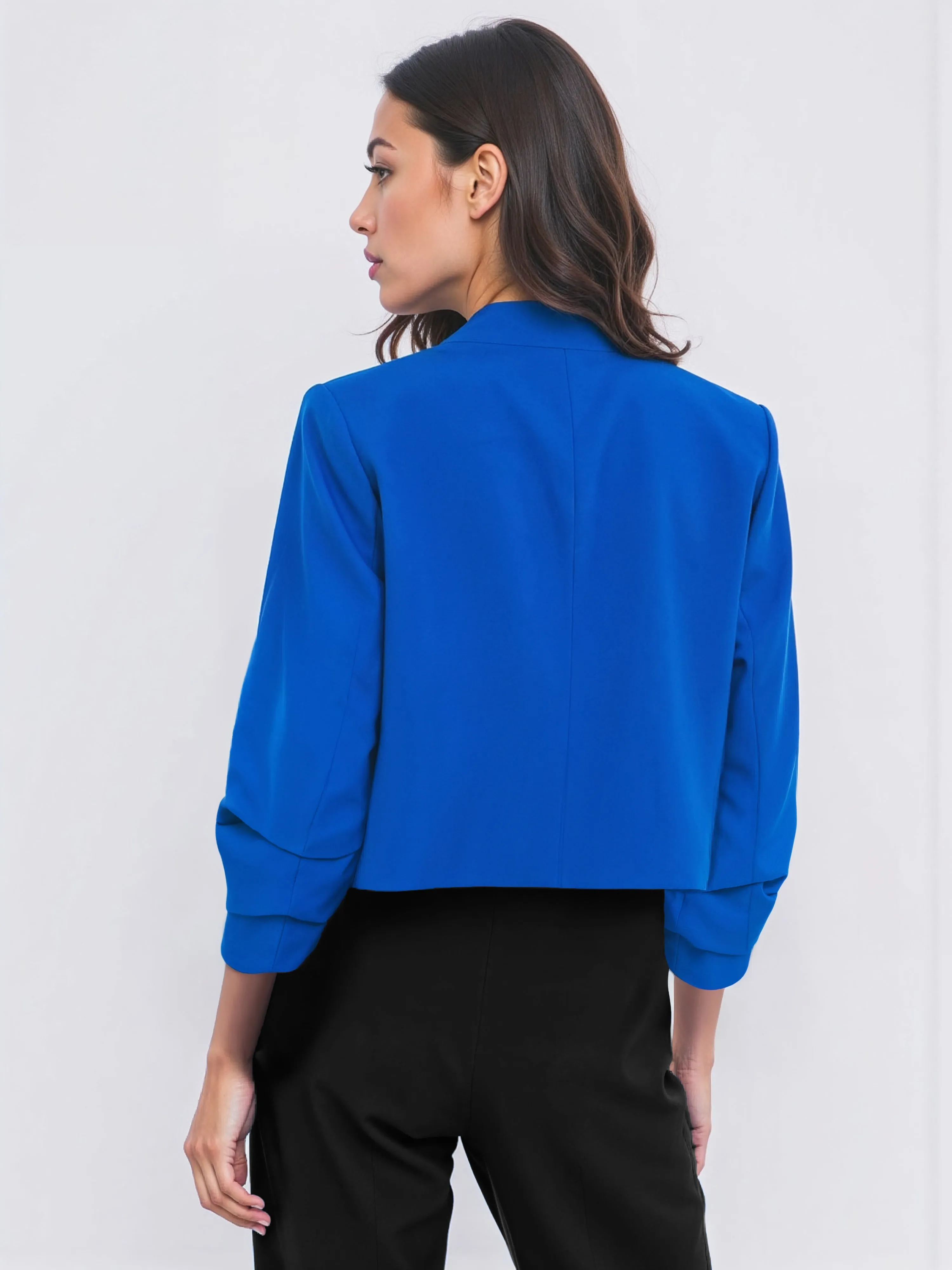 Long Sleeve Open Blazer Jacket
