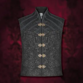 Marquis de Sade Black Vest