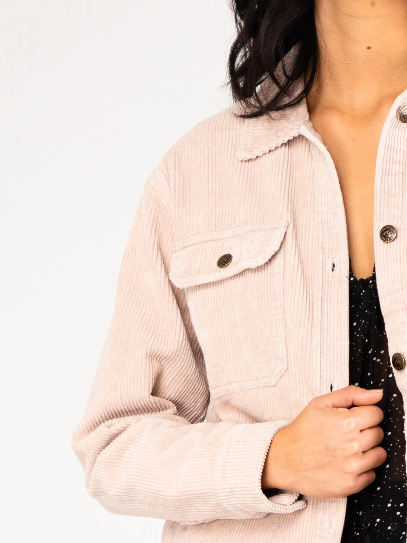 Mazey Cargo Jacket - Moonlight