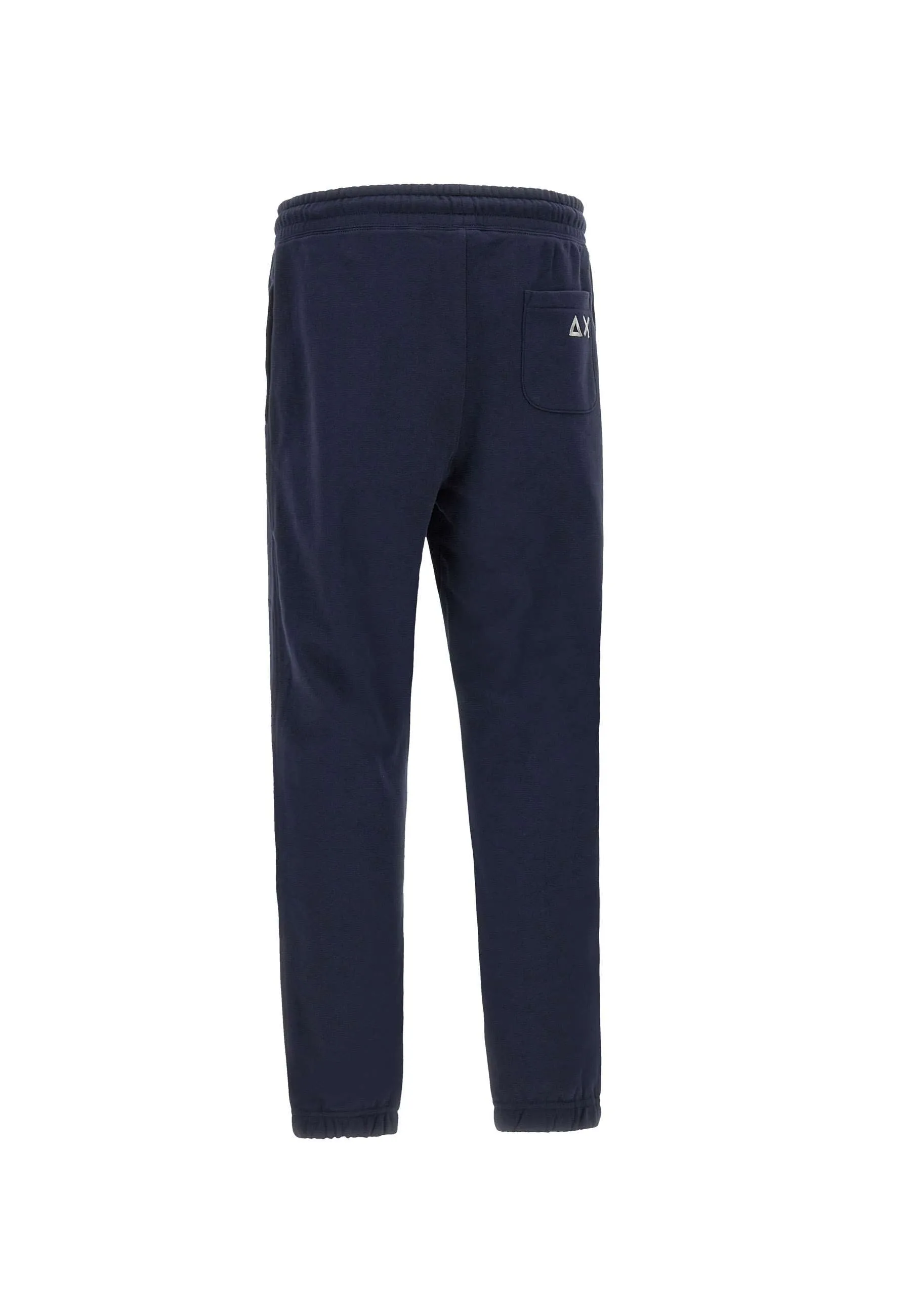 Men's Blue Cotton Jogger Trousers