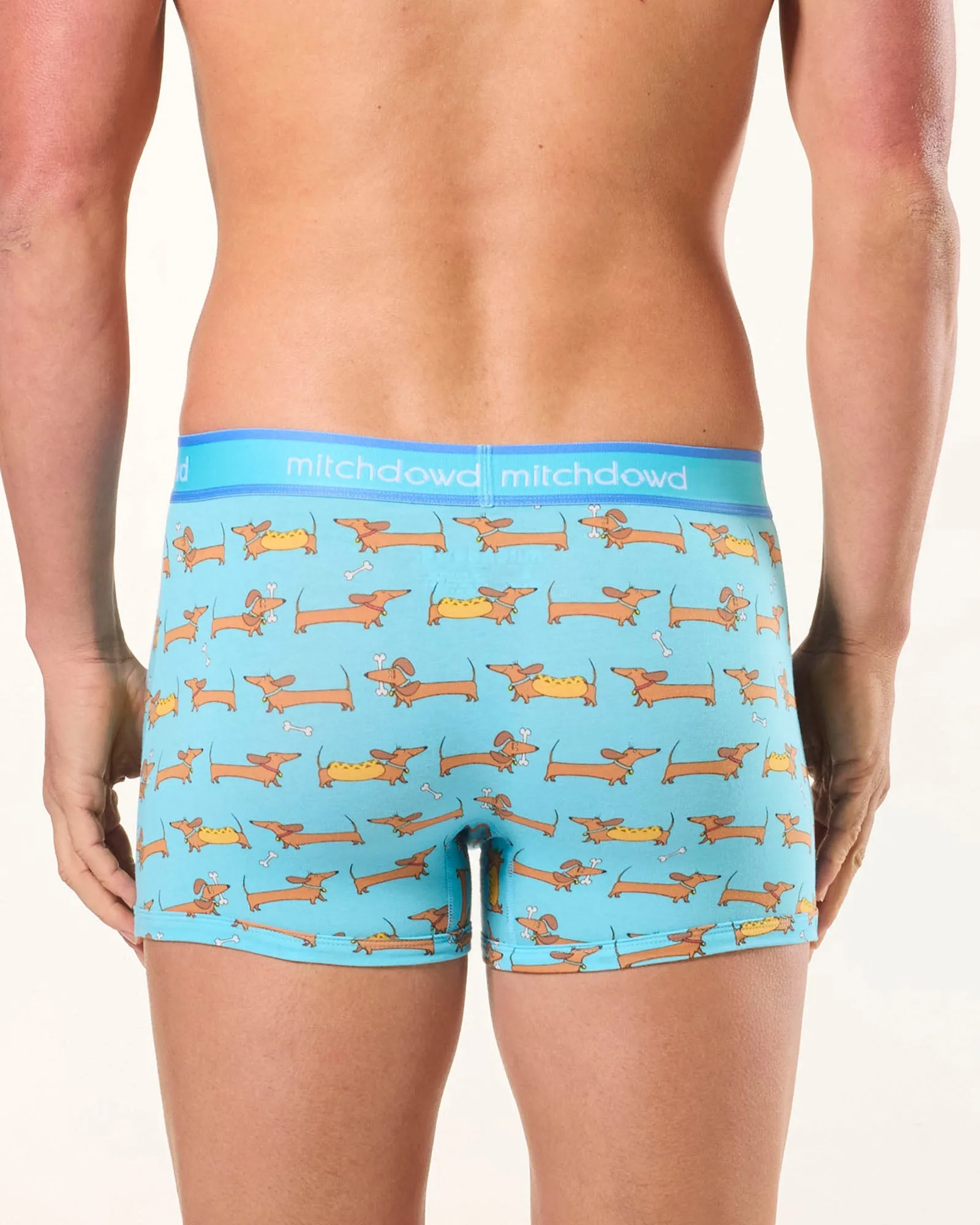 Men's Doggone Blues Cotton Trunk 3 Pack - Blues