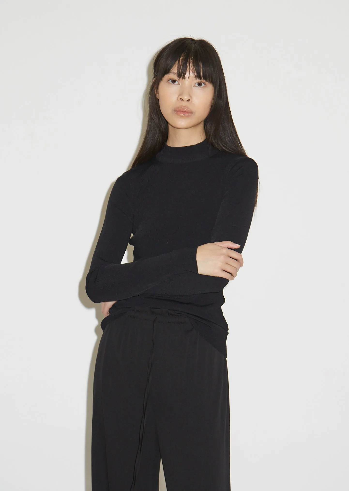 Middi Mock Neck Top