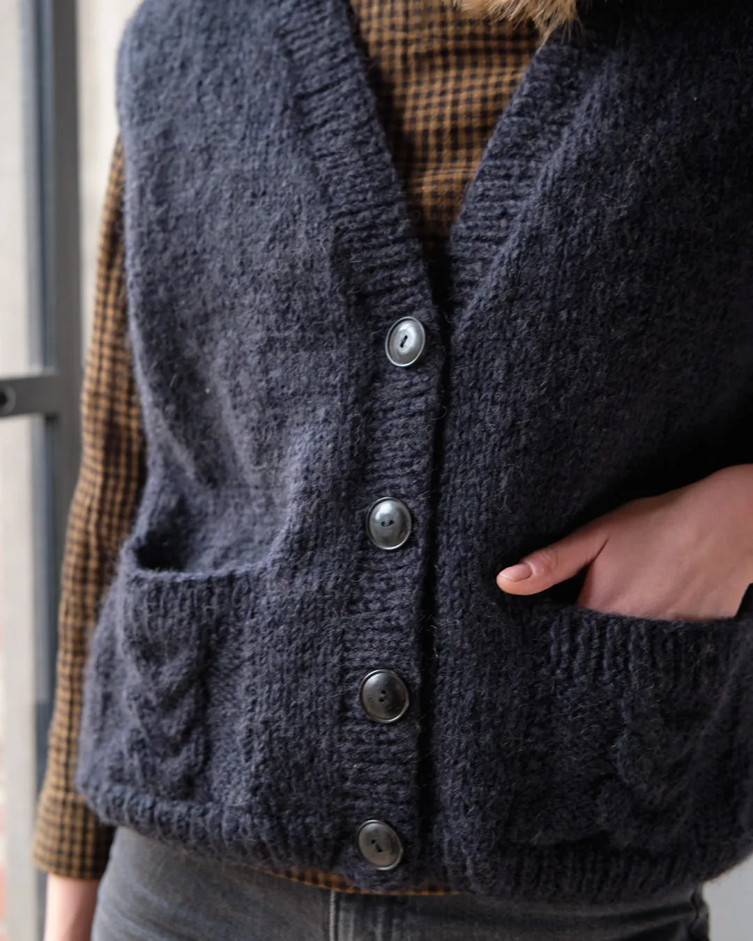 Mira Knitted Waistcoat