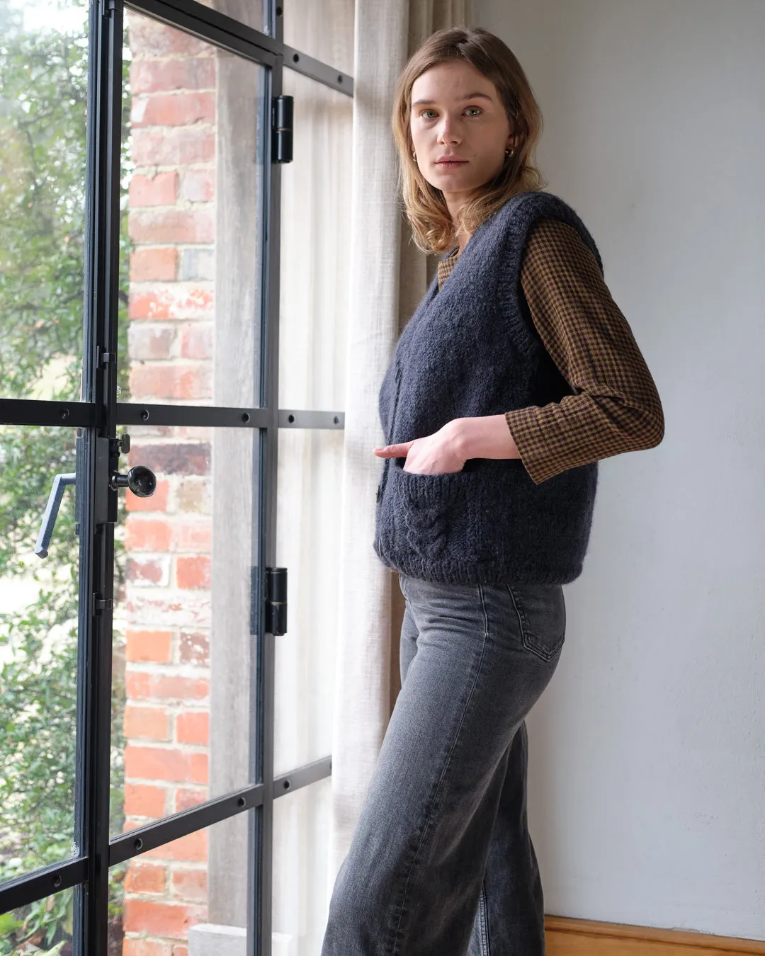 Mira Knitted Waistcoat
