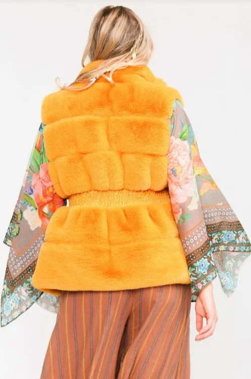 Mustard Winter Spice Vest