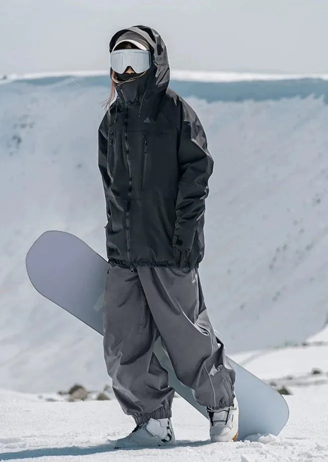 Nandn Insulated Baggy Ski Snowboard Pants