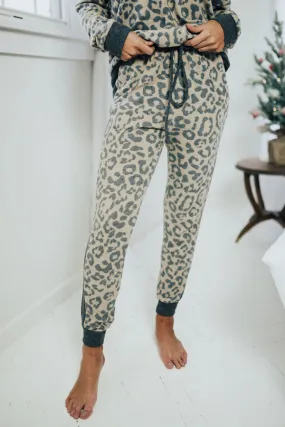 New Obsession Leopard Joggers