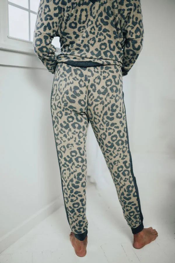 New Obsession Leopard Joggers