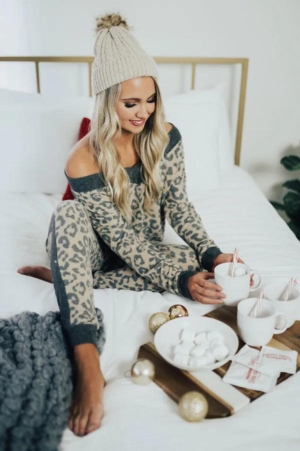 New Obsession Leopard Joggers