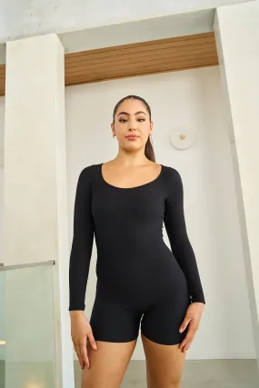 Noir Black Bodysuit