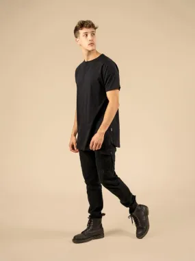Noki T-Shirt Long Black