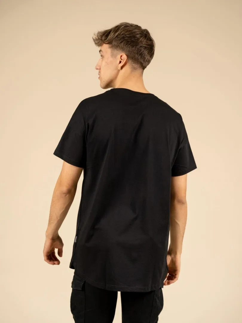 Noki T-Shirt Long Black