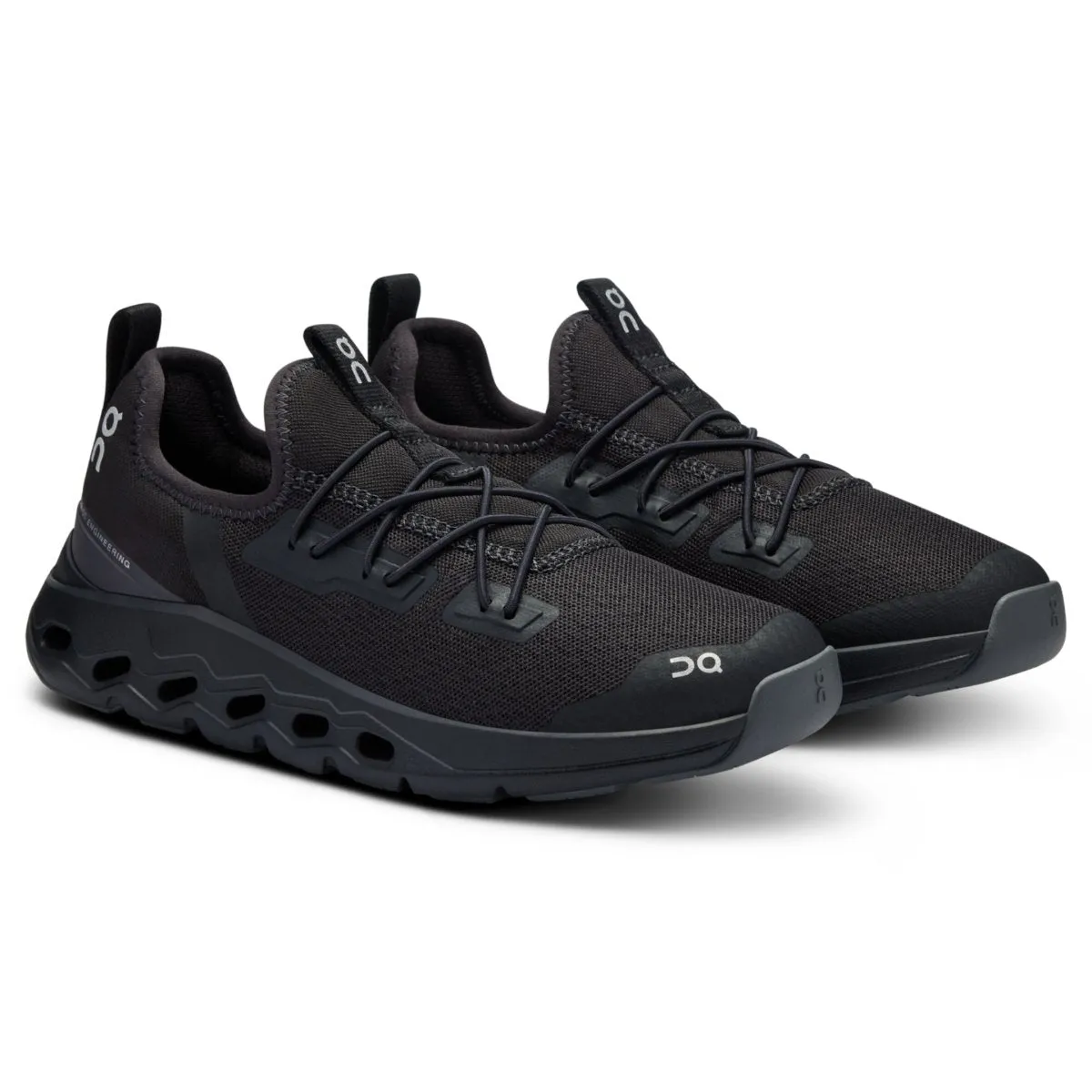 On Running Girl's (Preschool) Cloudleap Black/Eclipse