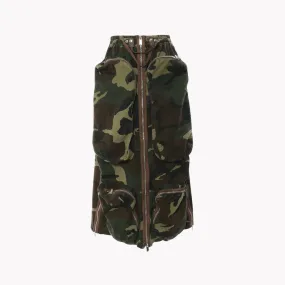 Oversized Front Pockets Cargo Skirt - Final Sale