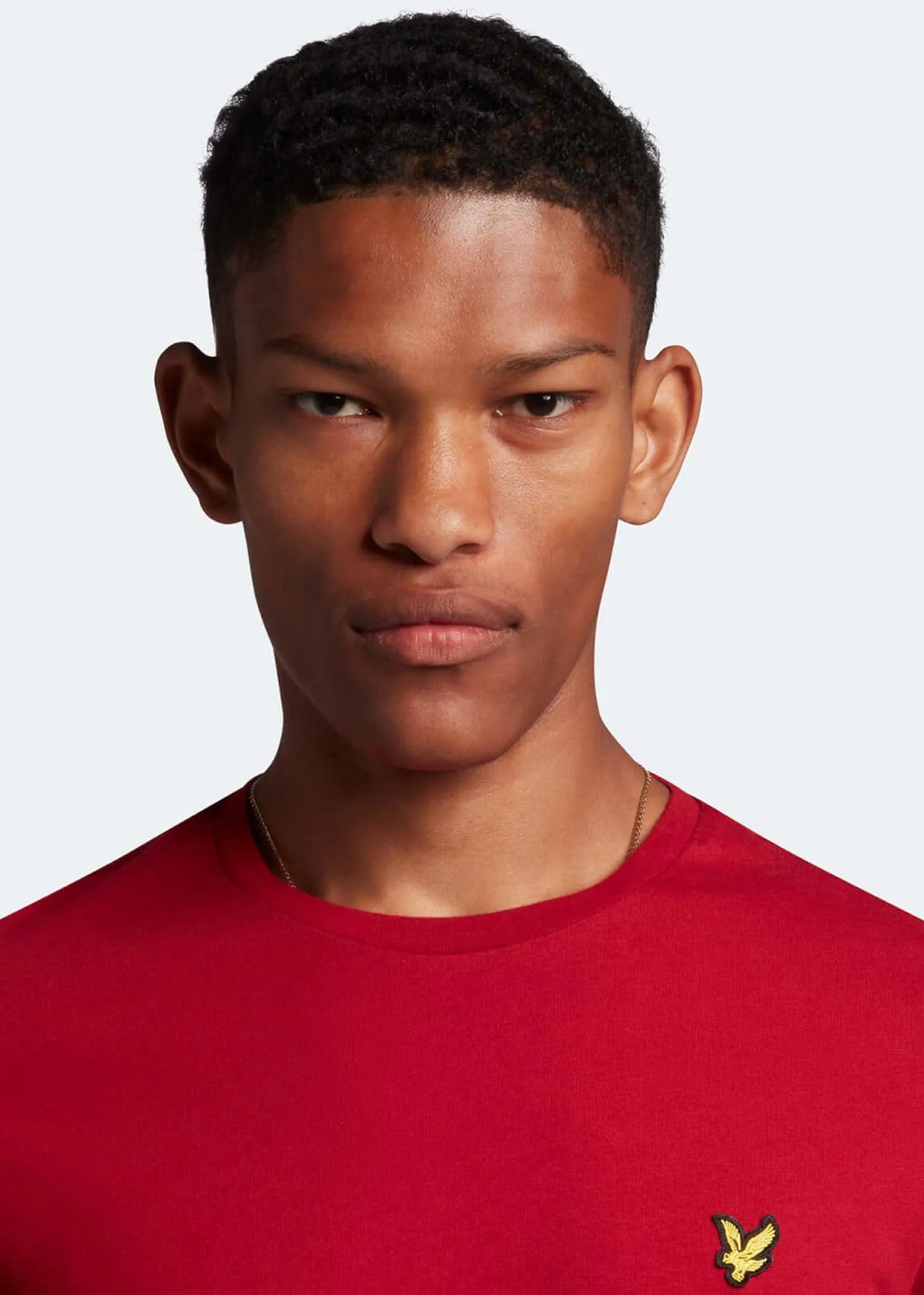 Plain t-shirt - tunnel red