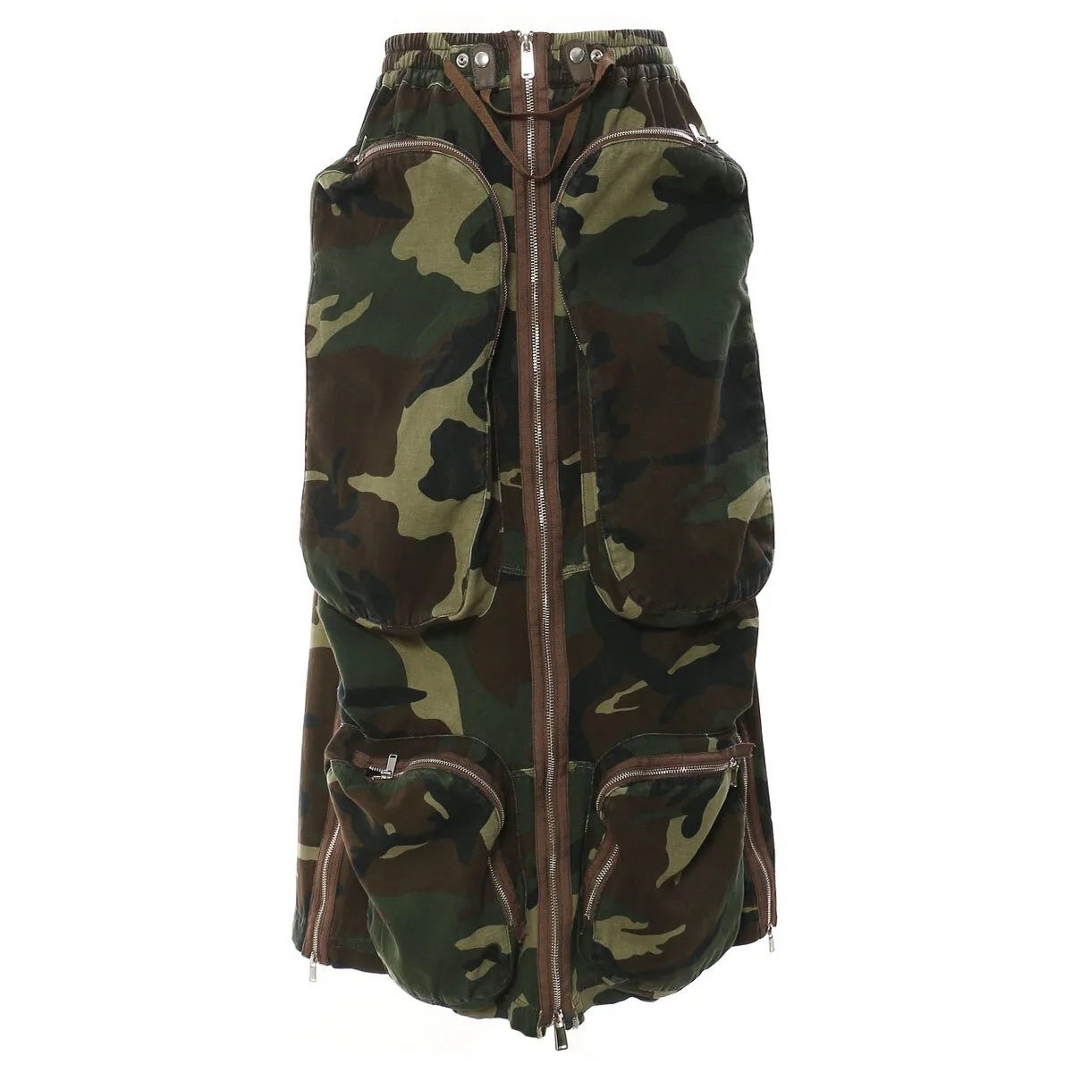Pre Order:  Oversized Front Pockets Cargo Skirt - @itstashawna