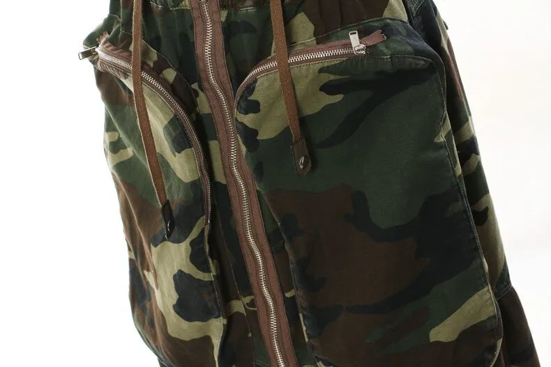 Pre Order:  Oversized Front Pockets Cargo Skirt - @mocha-leila03