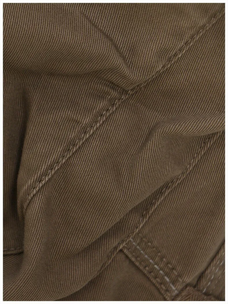 Pre Order:  Oversized Front Pockets Cargo Skirt - @mocha-leila03