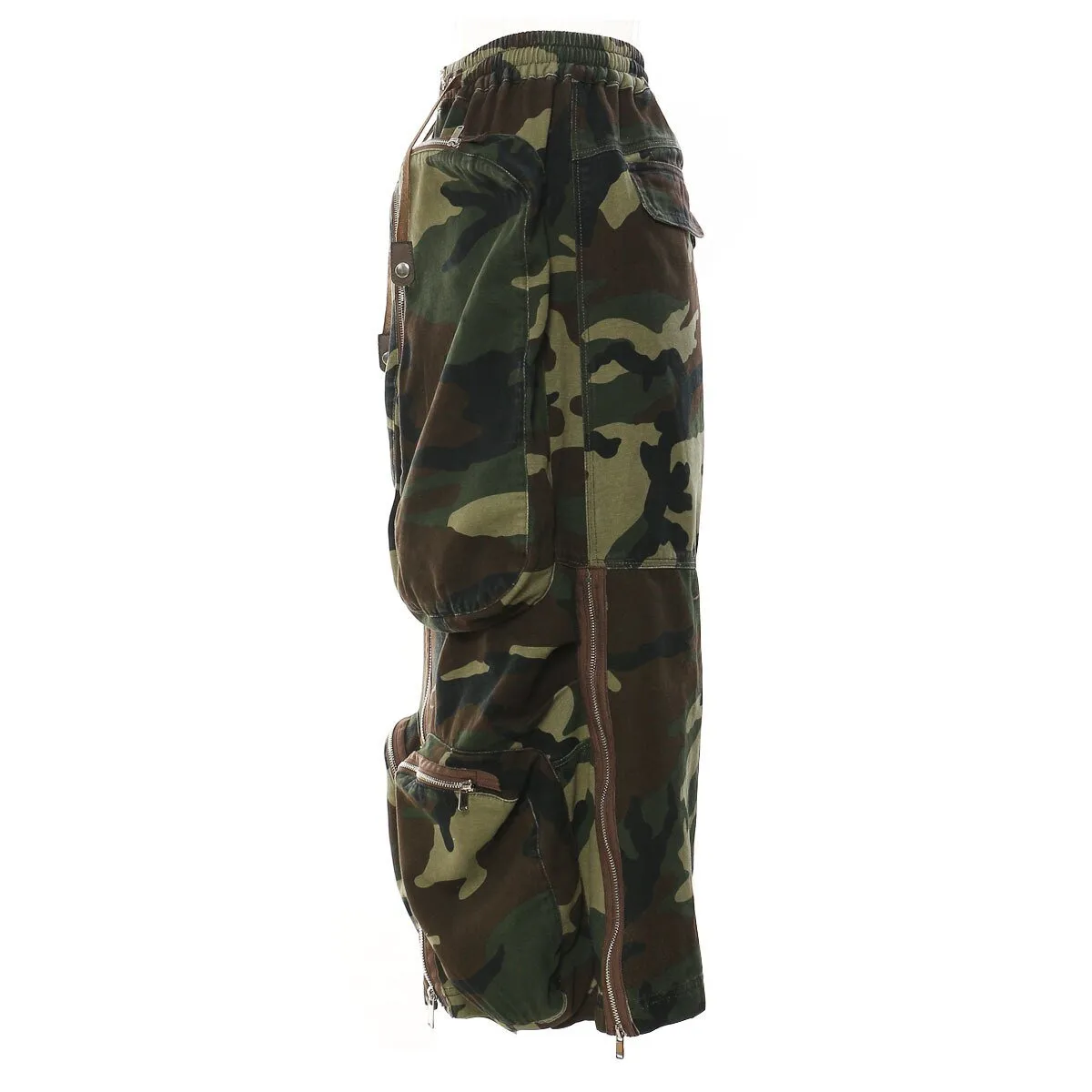 Pre Order:  Oversized Front Pockets Cargo Skirt - @phenomenalkat