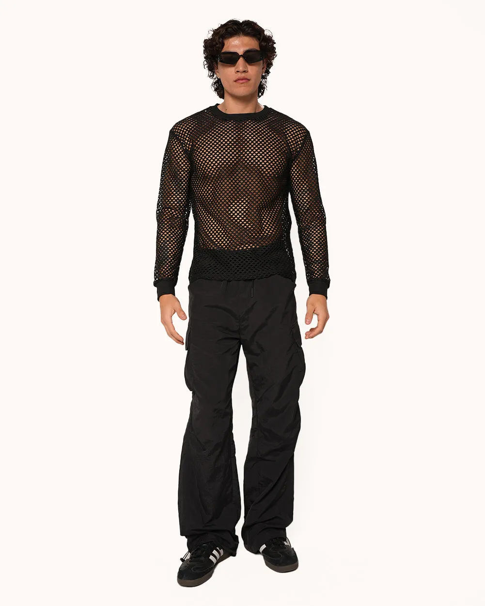 Pure Temptation Men's Fishnet Longsleeves
