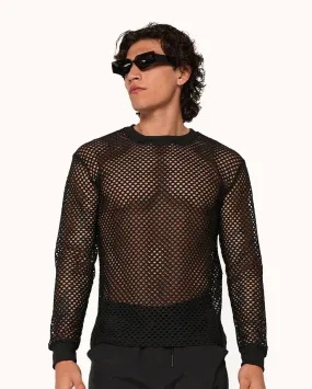 Pure Temptation Men's Fishnet Longsleeves