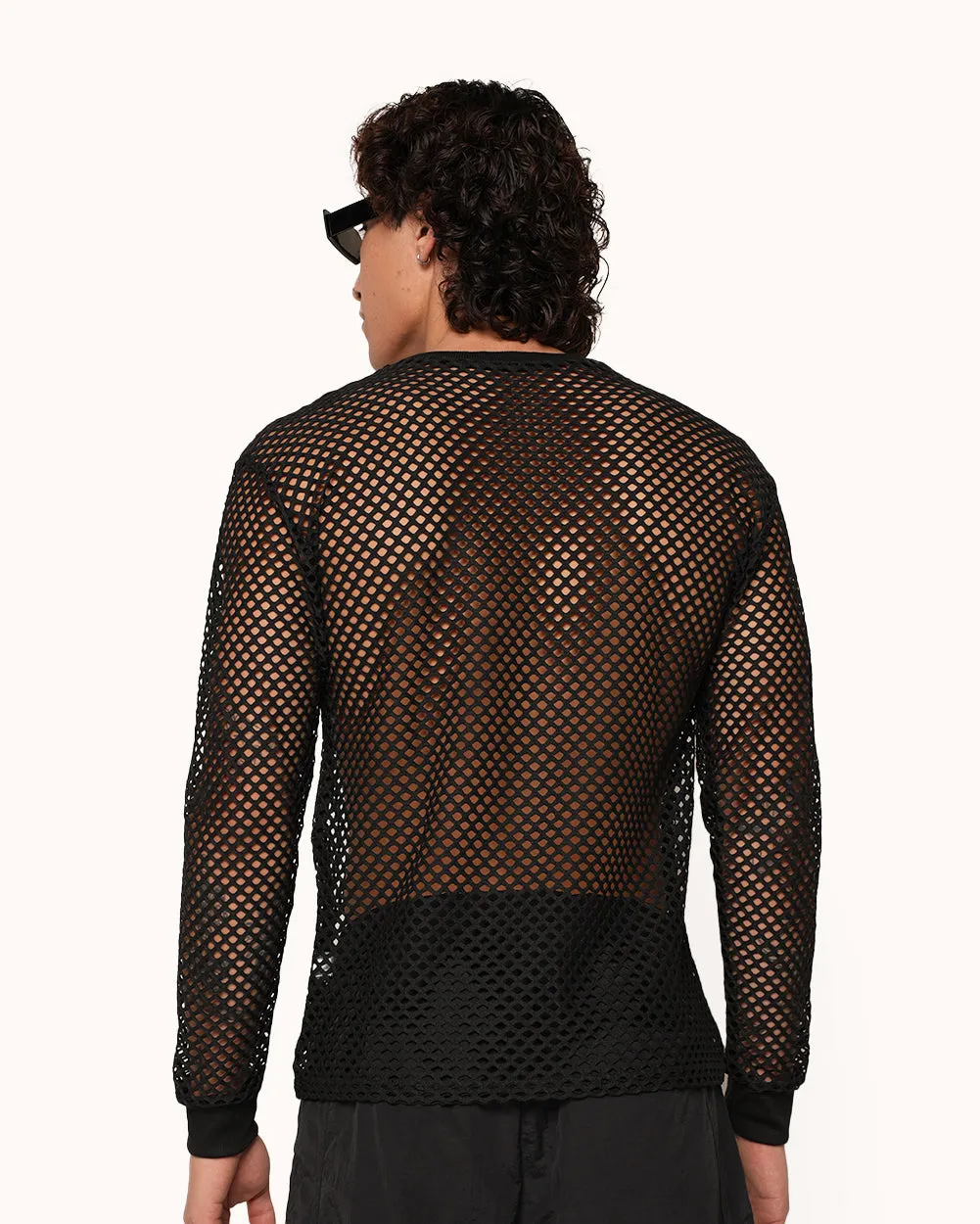 Pure Temptation Men's Fishnet Longsleeves
